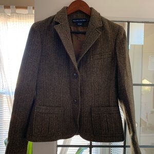 Ralph Lauren Tweed Blazer